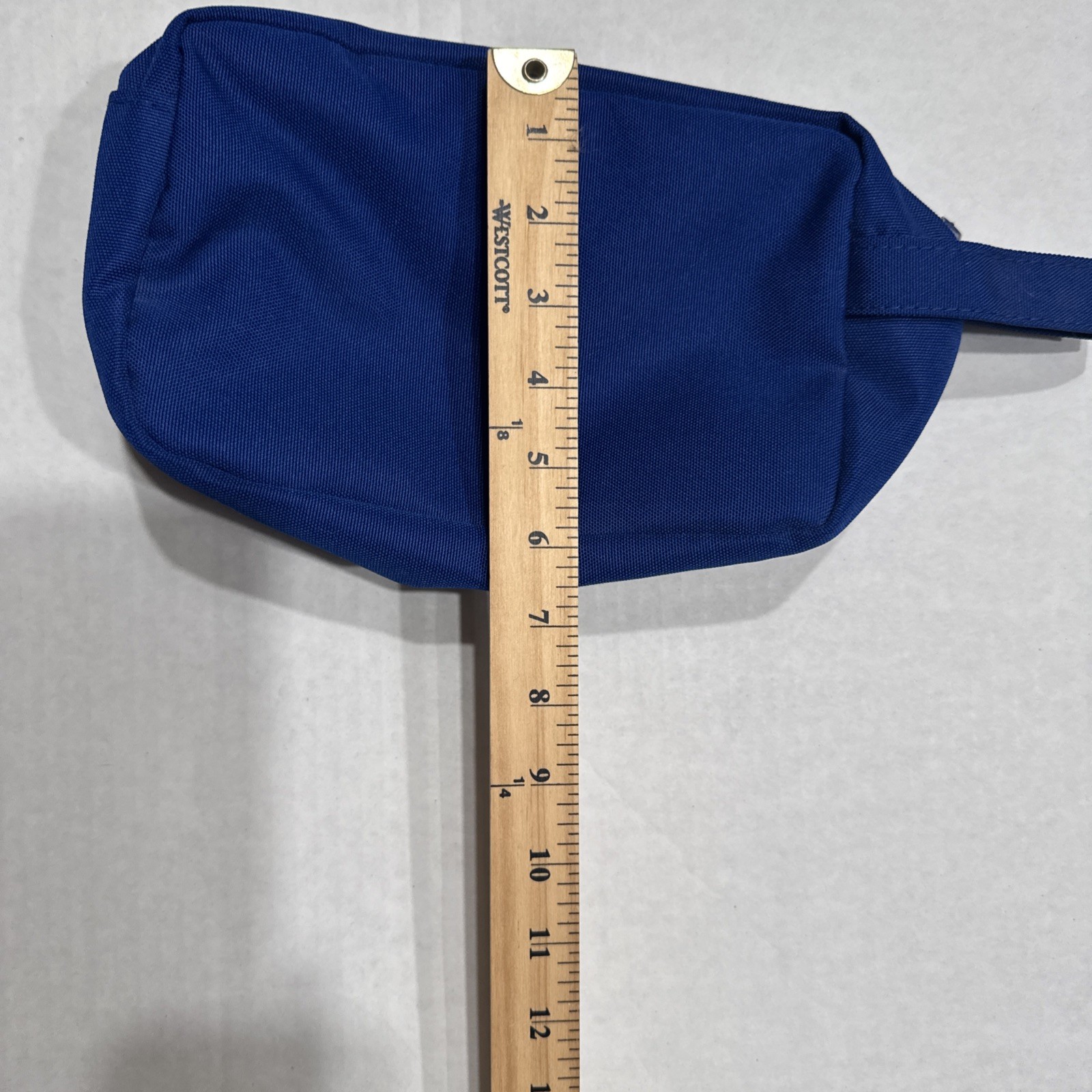 Royal Caribbean Royal Blue Travel Bag Zipper Closure Outside Zip Pocket New!