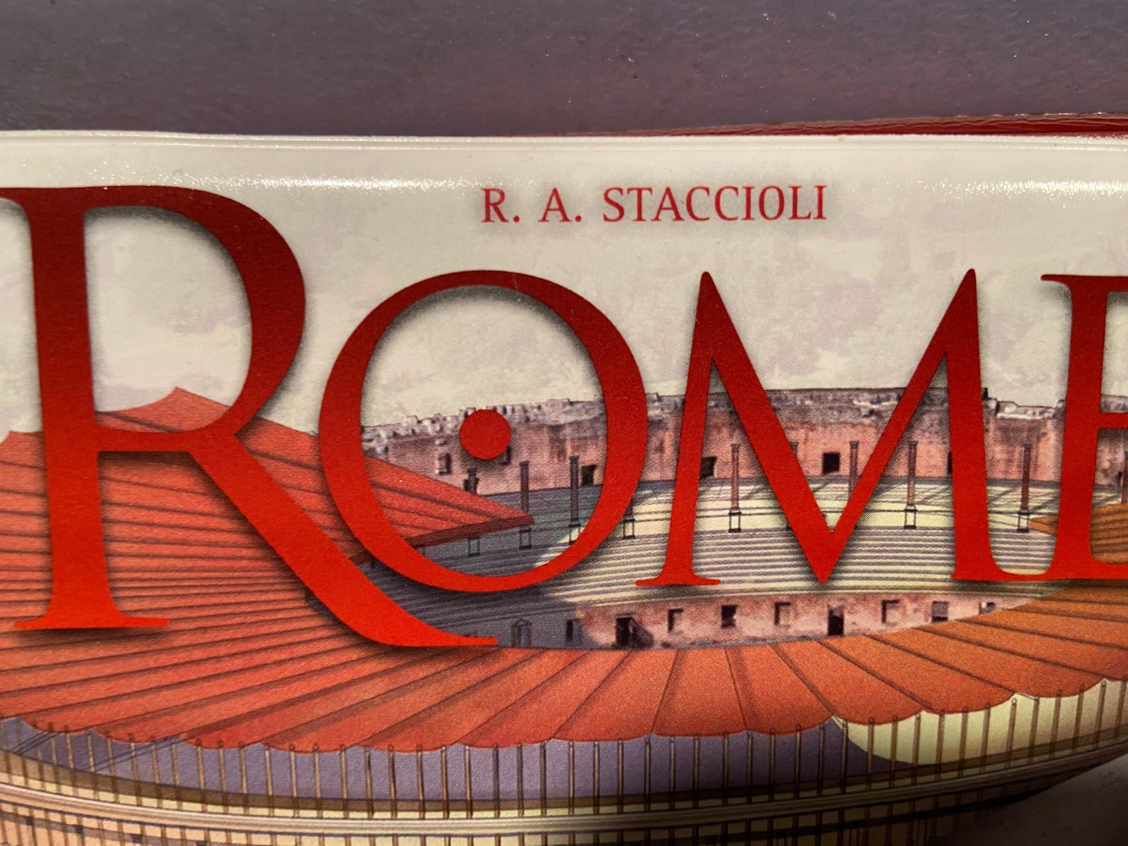 2008 Rome Past & Present Book (R.A. Staccioli) Waterproof Cover Pre-Owned BKSHDS