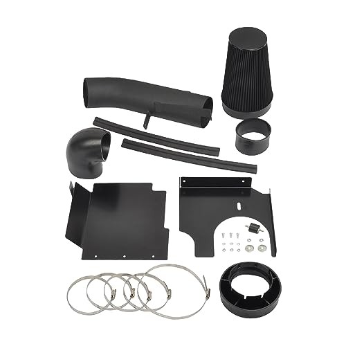 4″ Cold Air Intake System + Heat Shield Compatible with 1999-2006 GMC/Chevy V8