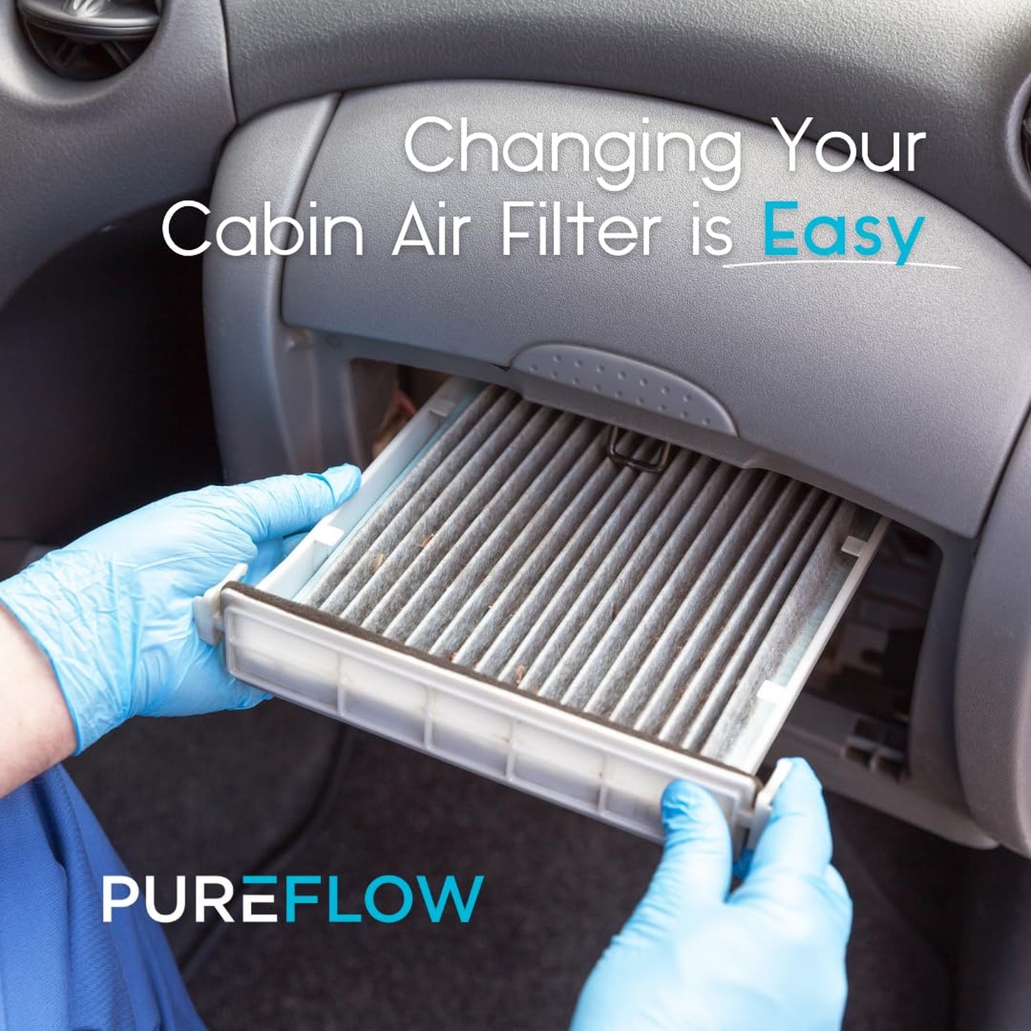 PureFlow Cabin Air Filter PC4313X | Fits 2011-2015 Ram 1500, 2007-2017 Jeep P…