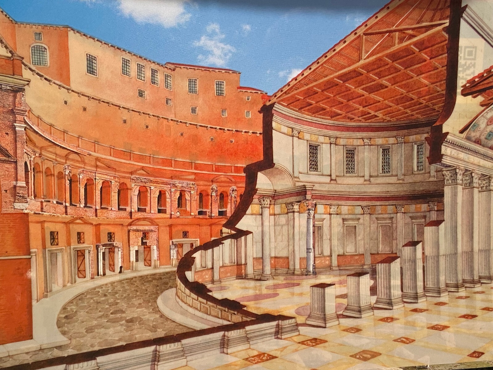 2008 Rome Past & Present Book (R.A. Staccioli) Waterproof Cover Pre-Owned BKSHDS