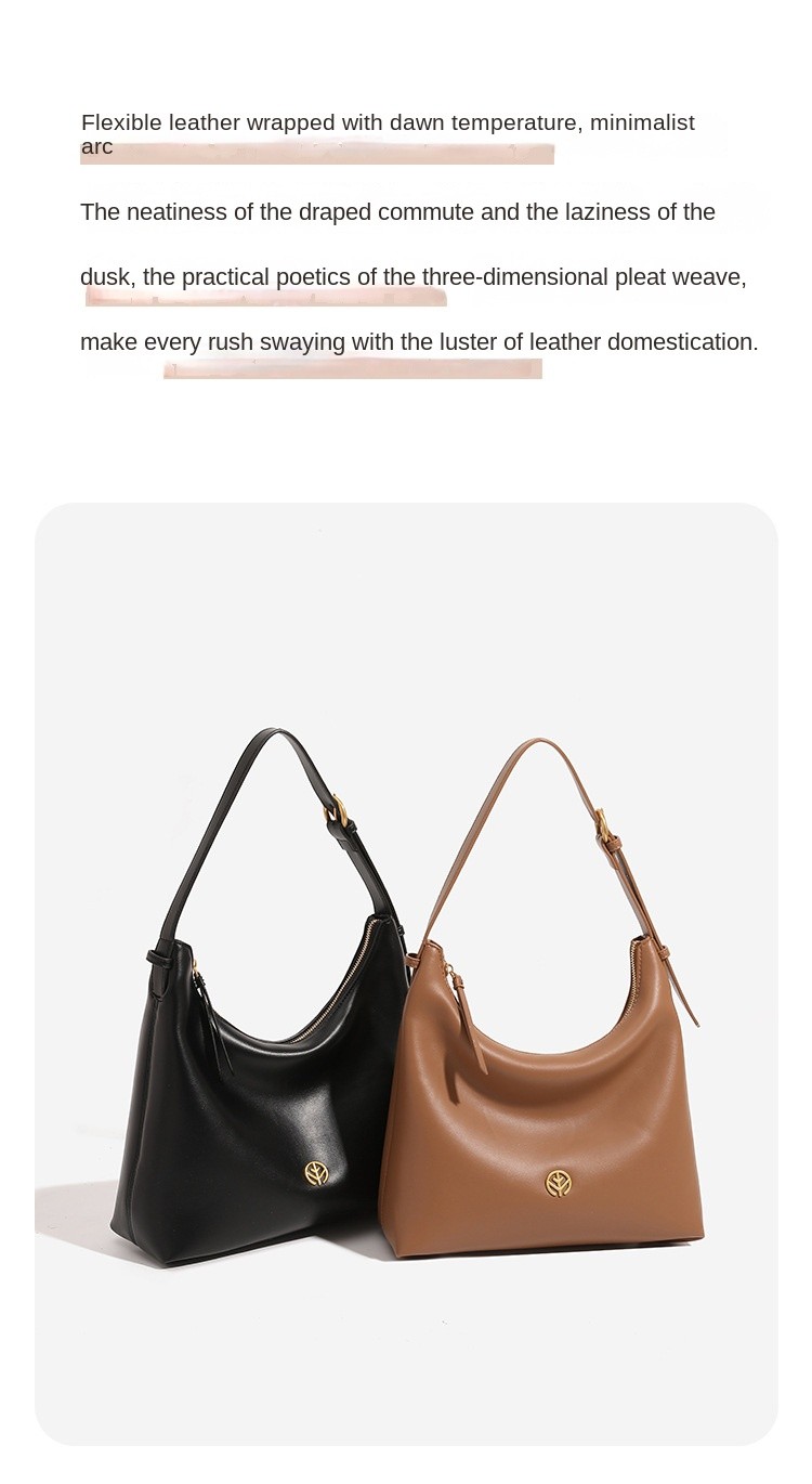 large capacity tote bag simple commuter hand hobo bag crossbody bag