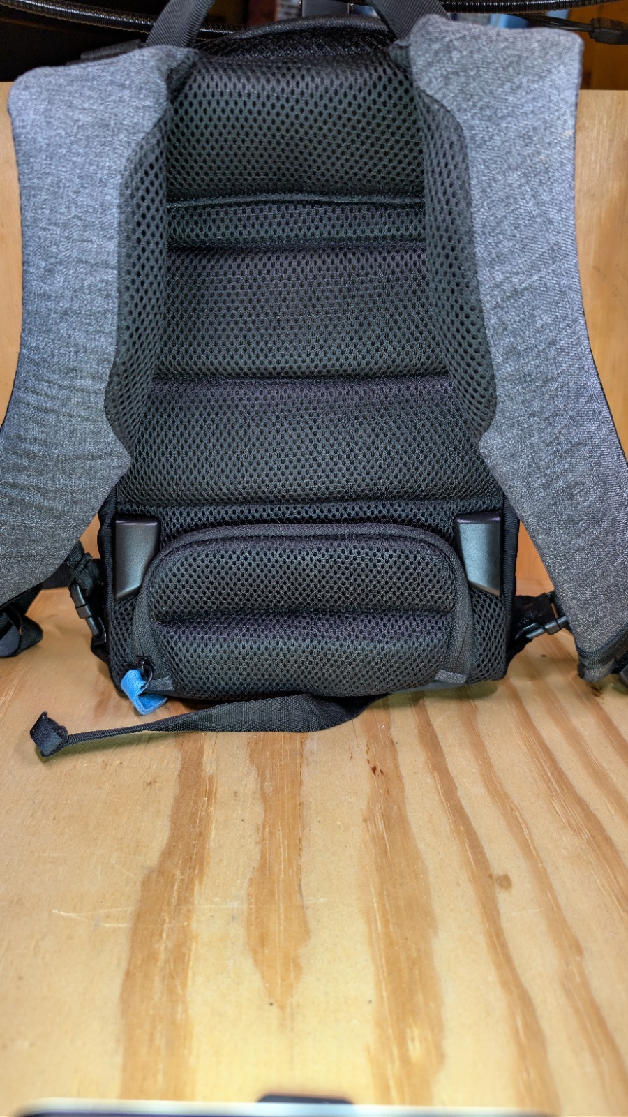 Medical Device Backpack Hard shell case Gray- Pockets, HD Padded Straps