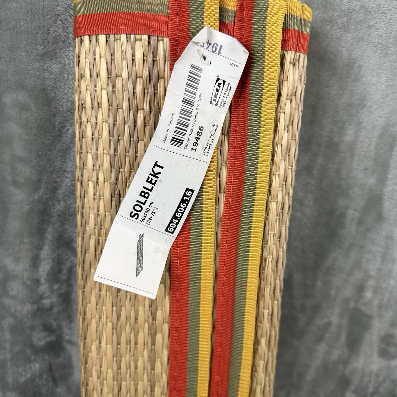 Ikea Solblekt Beach Mat Set Of 2 Bamboo 24×71” NEW