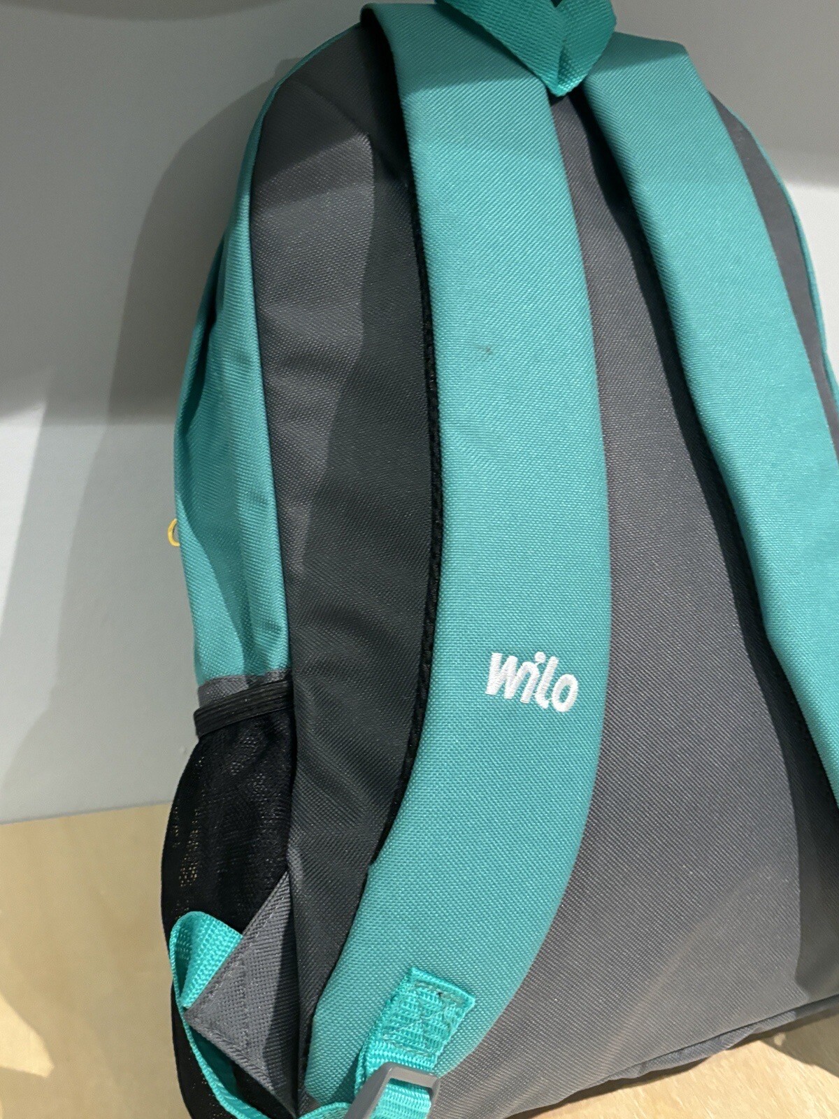 wilo pumps dortmund backpack green gray yellow advertising sports bags – New