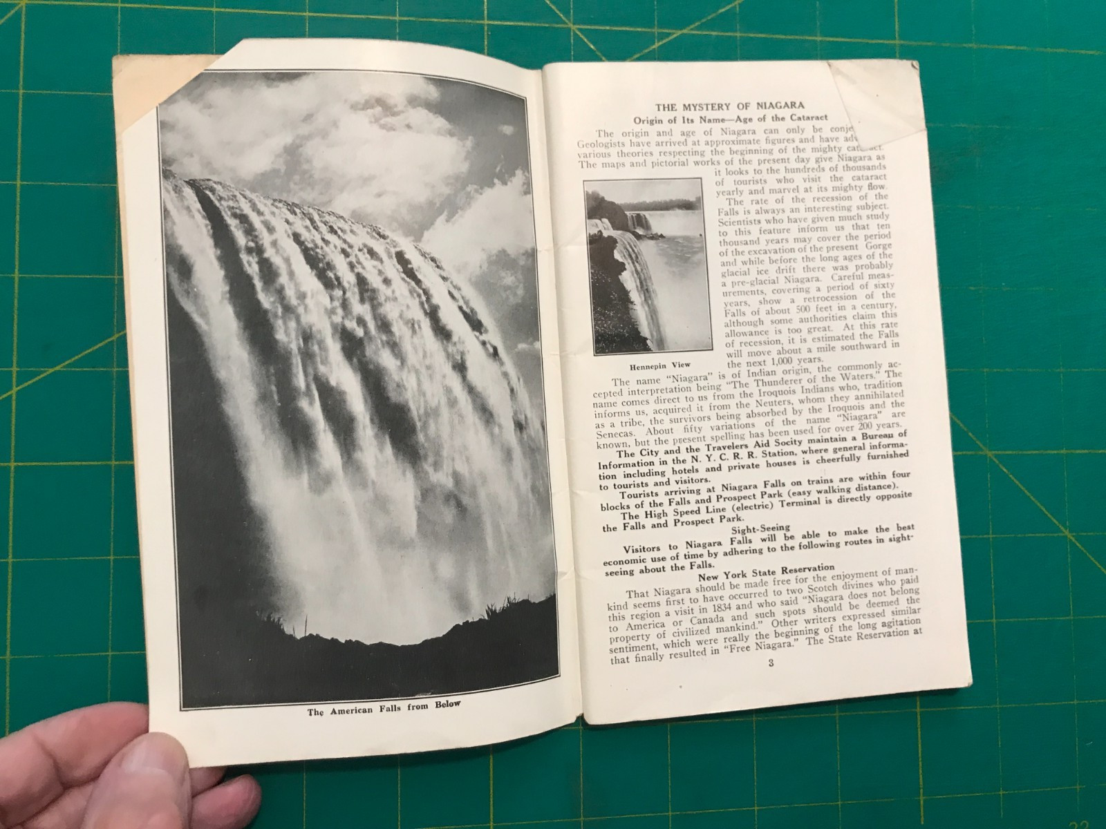 New Guide & Key to Niagara Falls, Toronto, Muskoka Lakes 1926