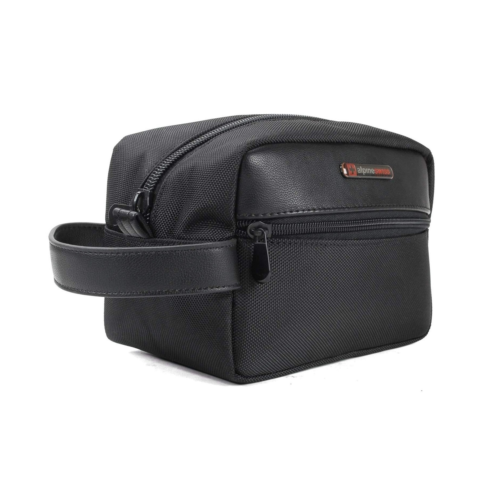 Alpine Swiss Hudson Travel Toiletry Bag Shaving Dopp Kit Case One S… Fast Ship