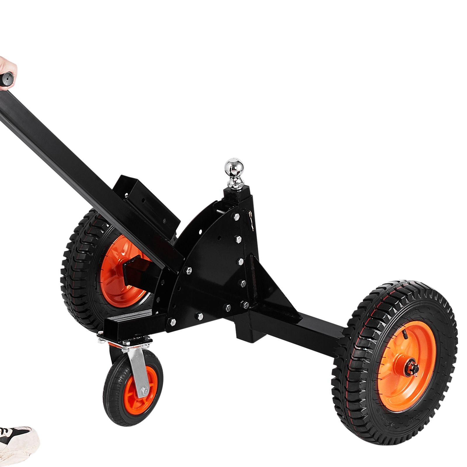 Heavy-Duty Trailer Dolly, 1500lbs Tongue Weight Capacity, 2 in 1 Trailer Mover w