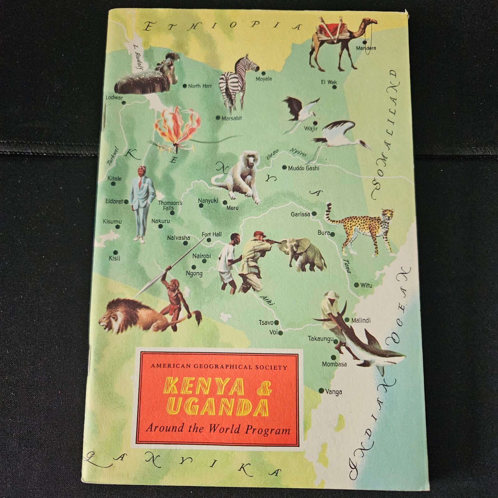 Lot of (11) American Geographical Society Around the World Programs