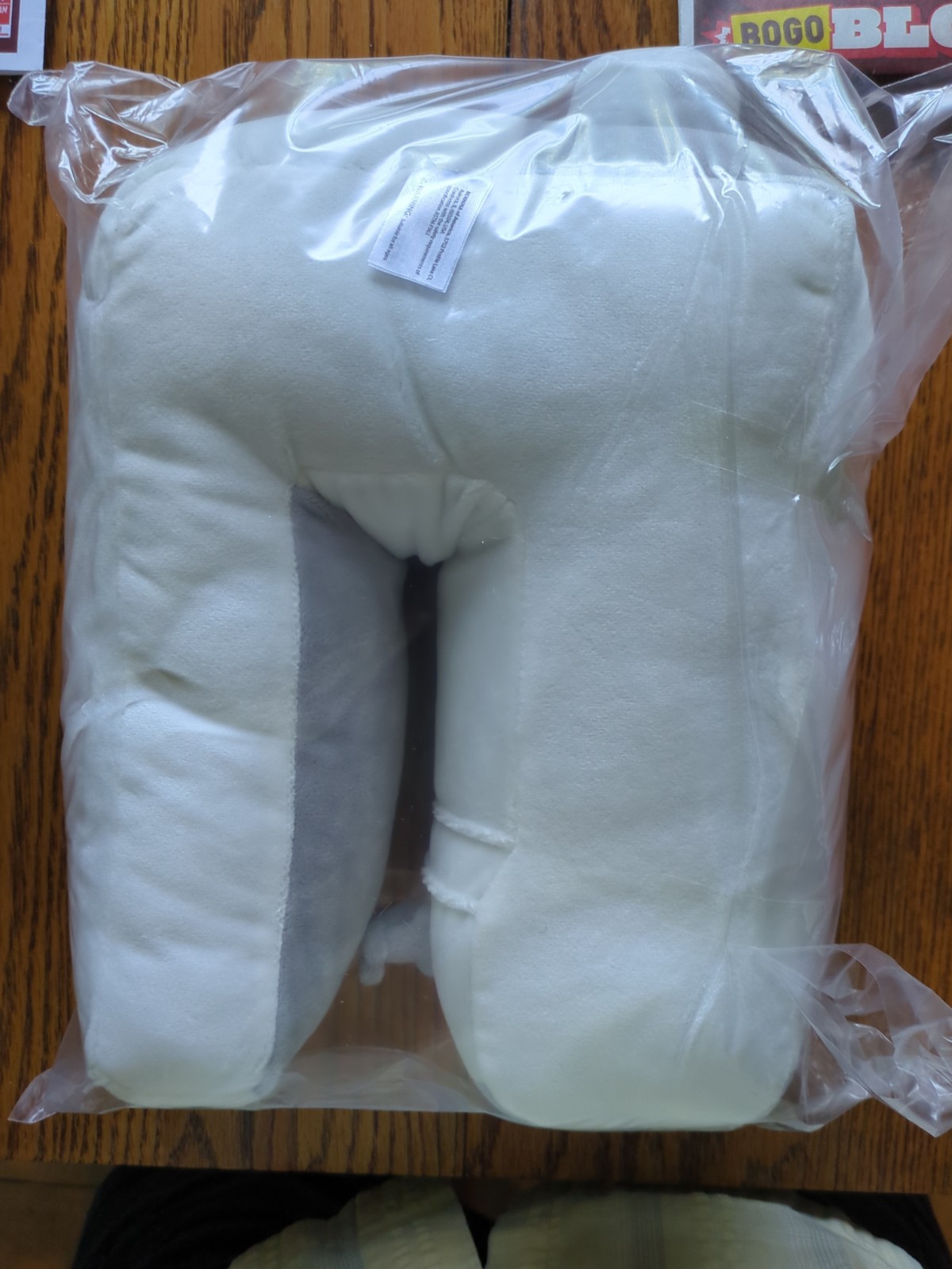 Bernina Branded Neck Travel Novelty Pillow New In Sealed Packaging Called Bernli