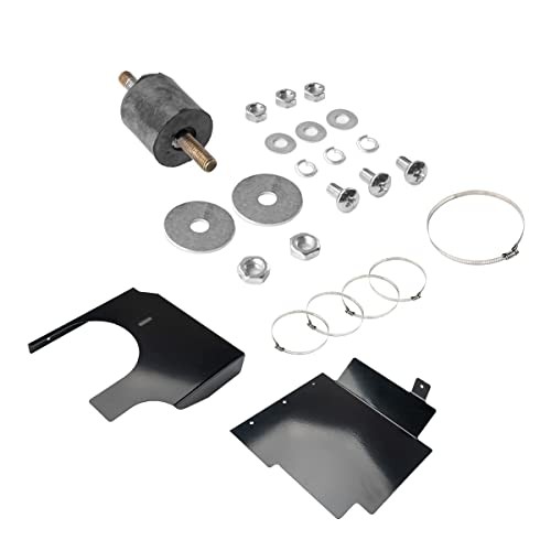 Air Intake Kit, 4″ Cold Air Intake System + Heat Shield Compatible with 1999