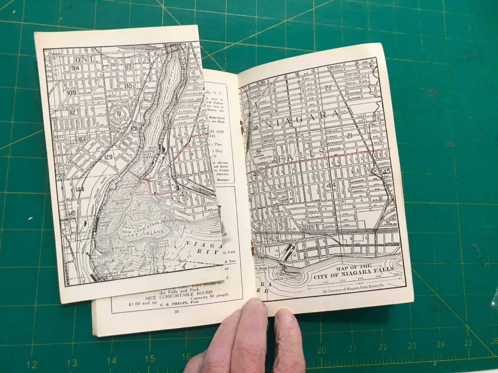 New Guide & Key to Niagara Falls, Toronto, Muskoka Lakes 1926