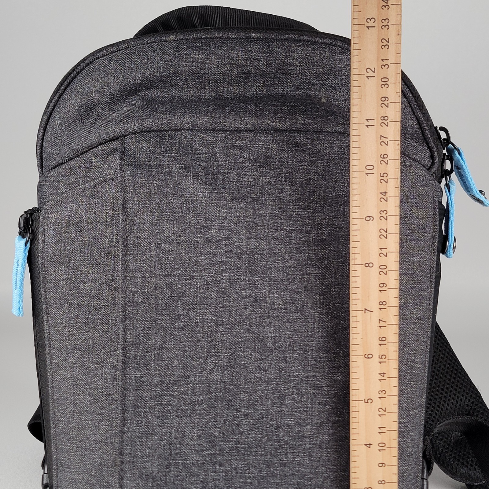 Medical Device Backpack Hard shell case Gray- Pockets, HD Padded Straps