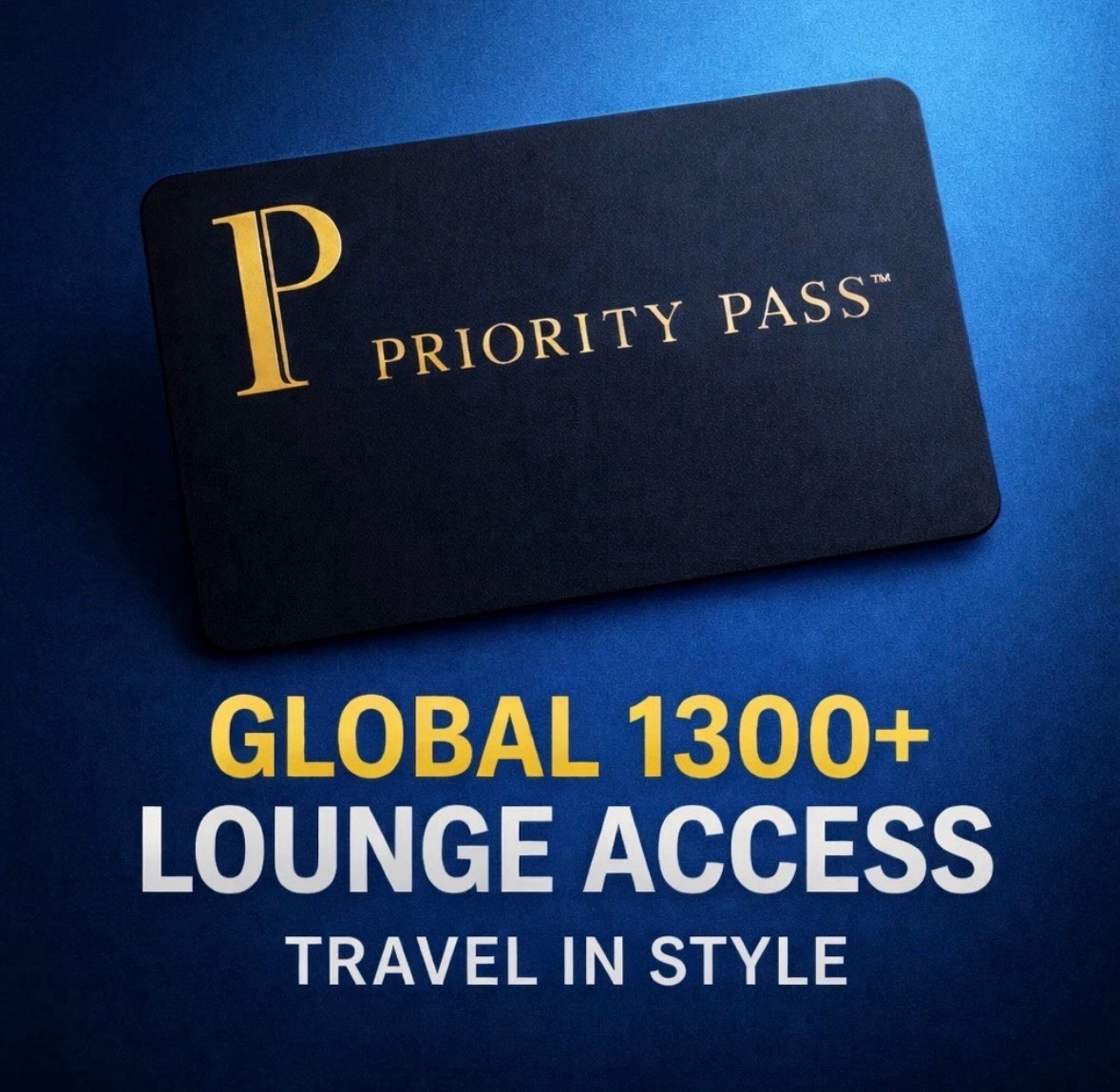 Priority Pass Select – 1 Year Membership – Unlimited Access