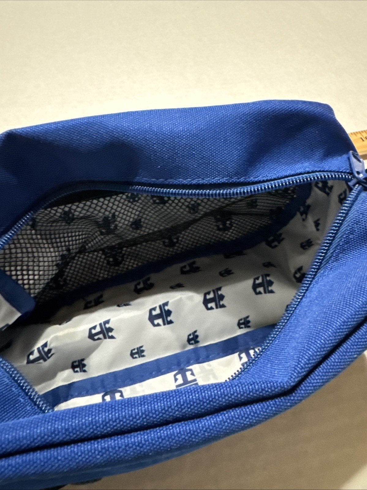 Royal Caribbean Royal Blue Travel Bag Zipper Closure Outside Zip Pocket New!