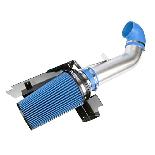 Air Intake Kit, 4″ Cold Air Intake System + Heat Shield Compatible with 1999