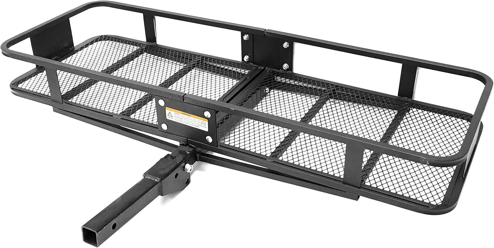 70103 500 Lb. Capacity Steel Hitch Mount Folding Cargo Carrier Mesh Basket Fits