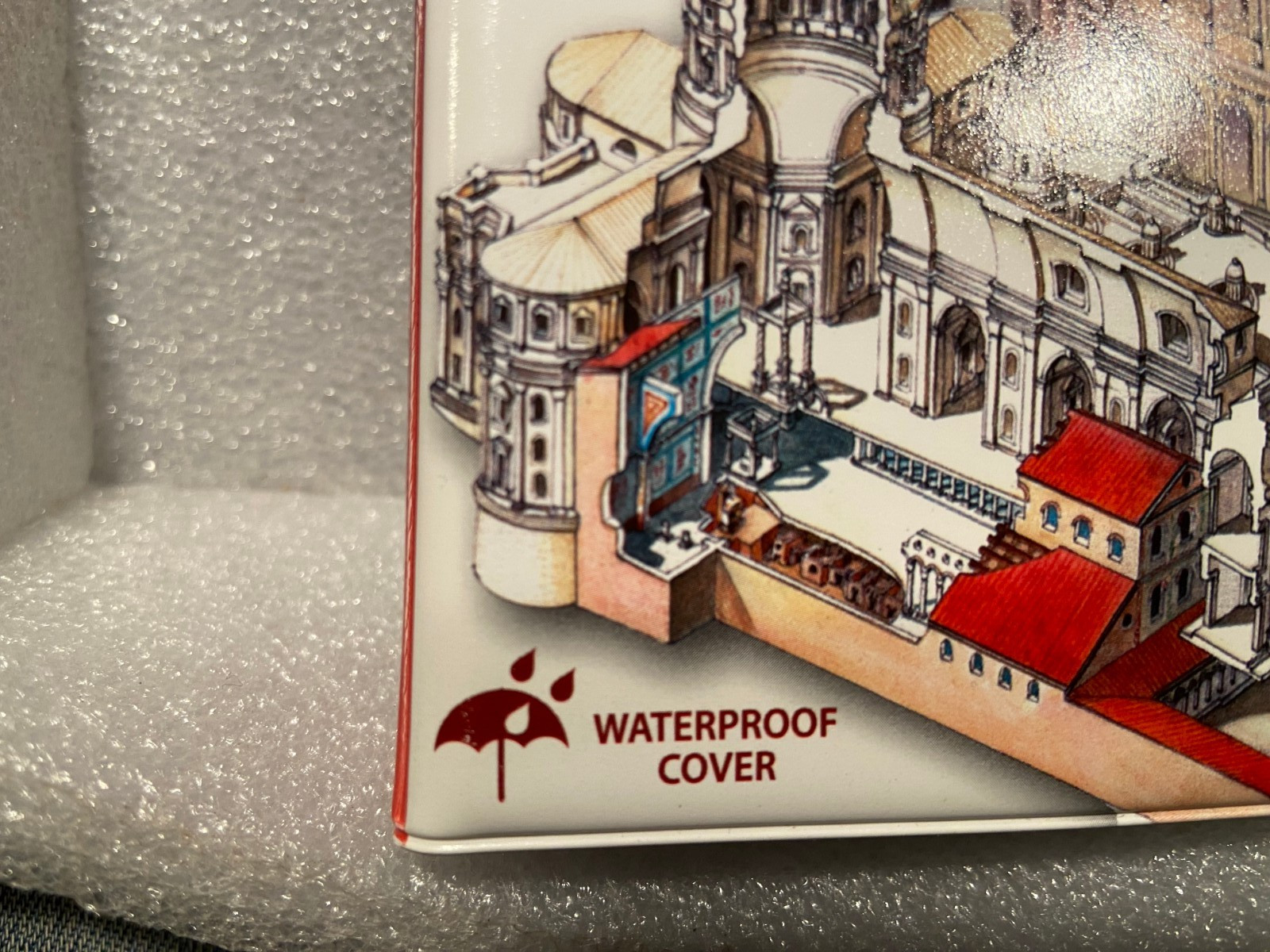 2008 Rome Past & Present Book (R.A. Staccioli) Waterproof Cover Pre-Owned BKSHDS