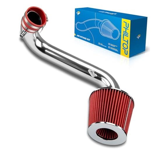 Cold Air Intake Kit for 2001-2005 Civic DX LX EX GX 2001-2005 Civic 1.7L Red