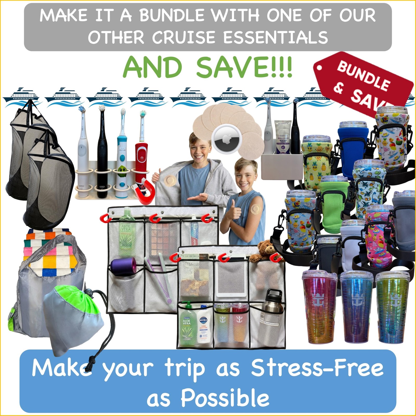 Cruise Ship Essentials Cup Sling Cruise Essentials 2026. Caribbean Cruise Mus…