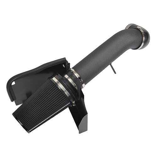 4″ Cold Air Intake System + Heat Shield Compatible with 1999-2006 GMC/Chevy V8