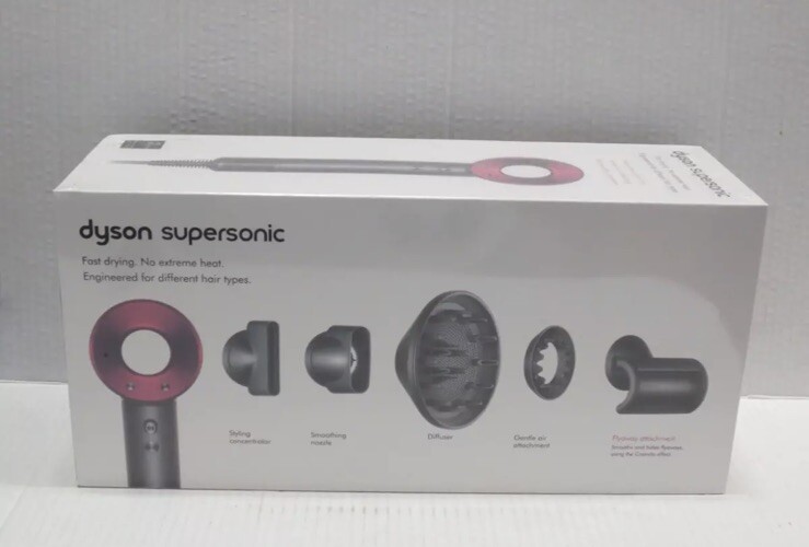 Dyson Supersonic Hair Dryer Iron/Fuchsia HD07 NEW SEALED BOX
