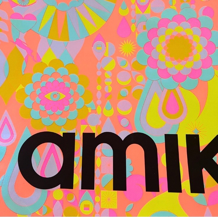 Amika Premium Reusable Tote Bag Large Size amika Signature Print Bag Womans Tote