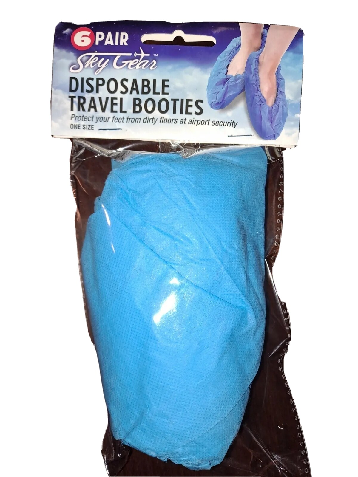 5 Packs Sky Gear Disposable Booties Lot of 30 Pr Protect Feet / Foot Creams Etc