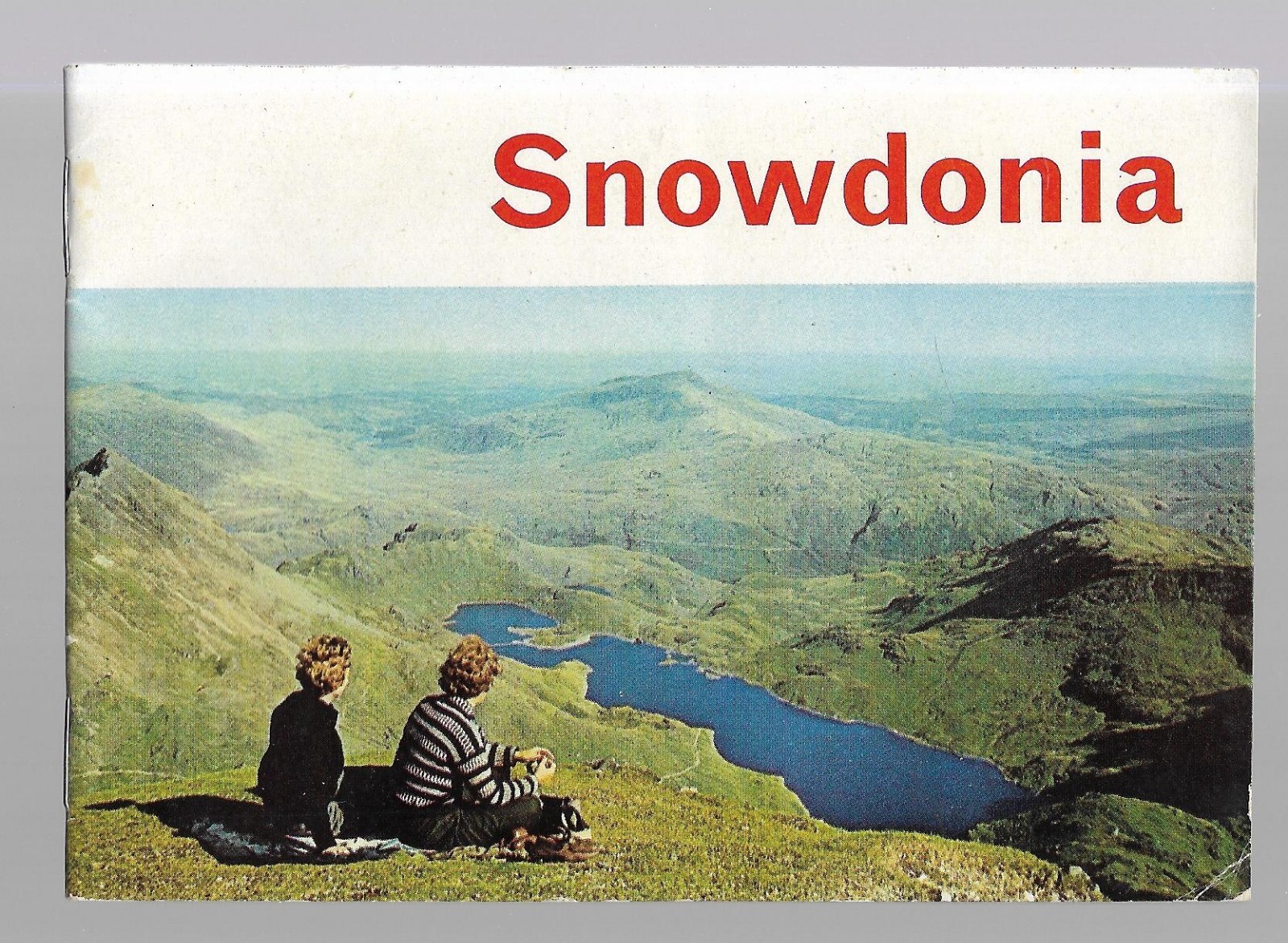 eph0140:Vintage 1965 Souvenir 20 Page Travel Booklet for Snowdonia,Wales