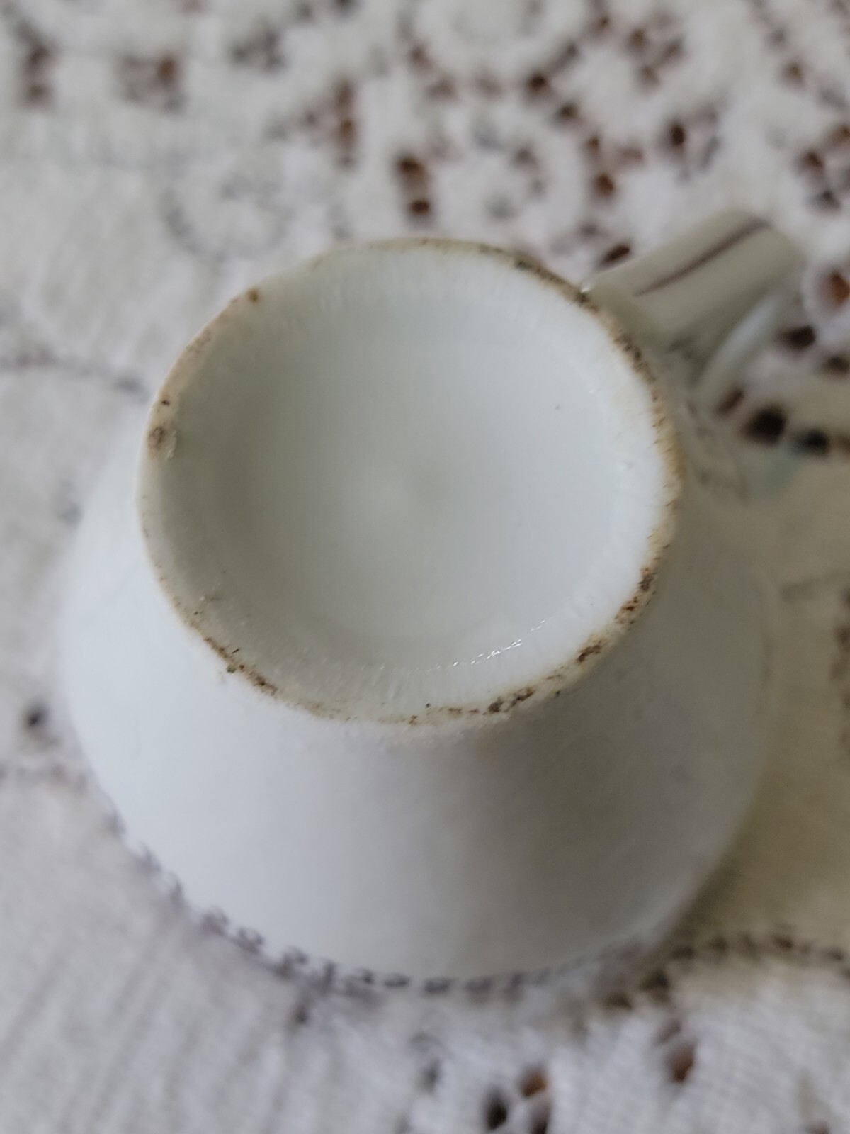 Vintage Rotisserie deLa Table du Roy Paris France Expresso Coffee Cup Restaurant