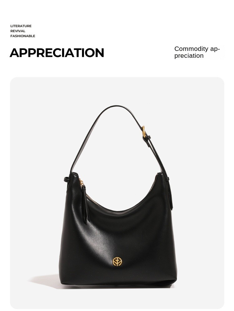 large capacity tote bag simple commuter hand hobo bag crossbody bag
