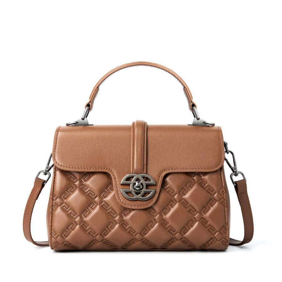 Bag Women’s New Commuter Leather Women’s Bag Large Capacity Mom Bag