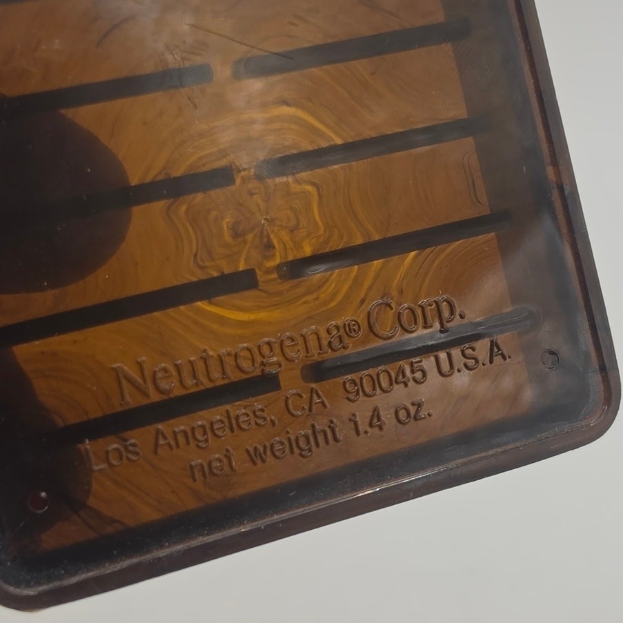 Neutrogena Travel Size Glycerin Soap & Travel Case Sealed Vintage 1.4oz