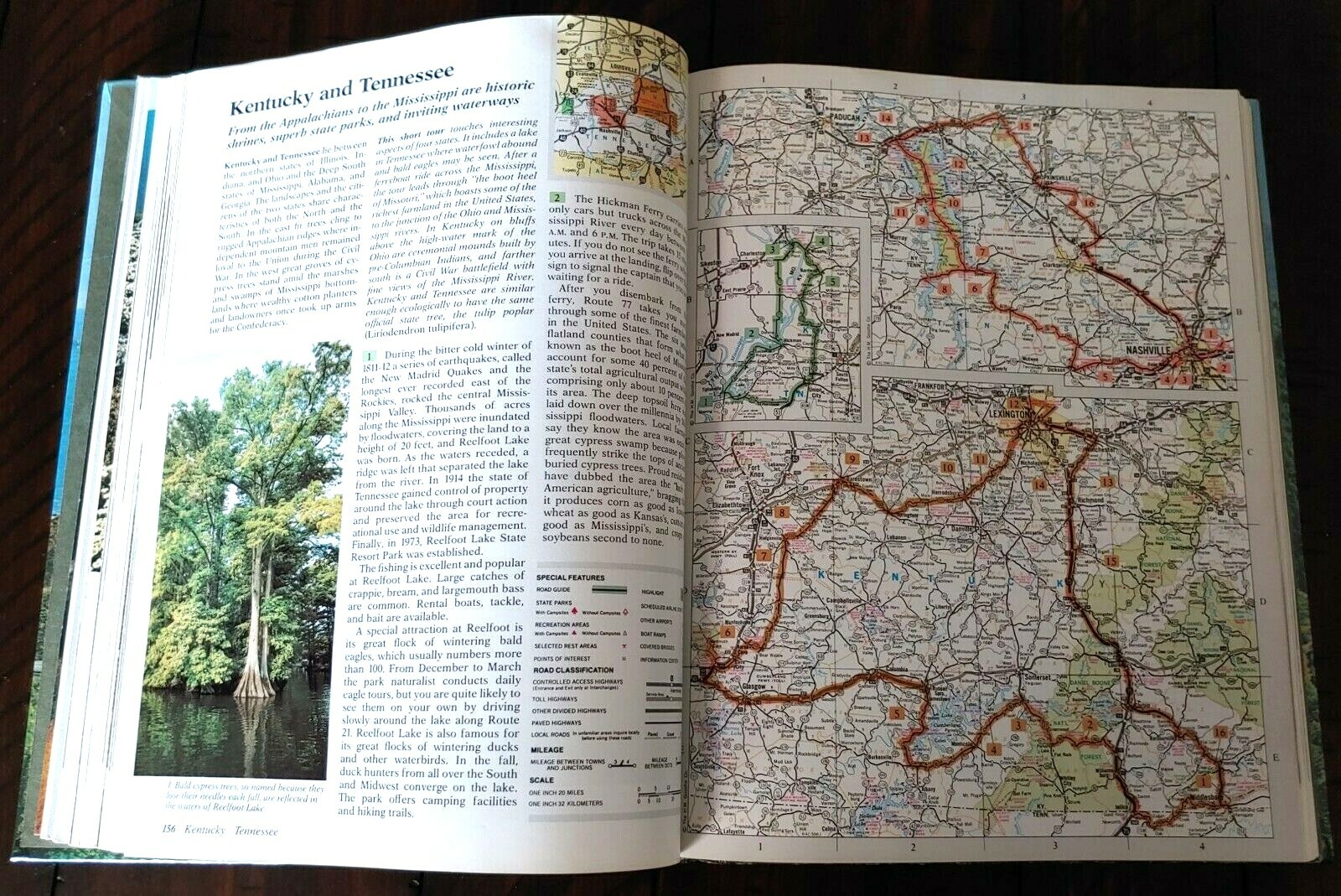 READERS DIGEST TRAVELERS GUIDE ‘AMERICA FROM THE ROAD’ HARD COPY BOOK – MINT!!