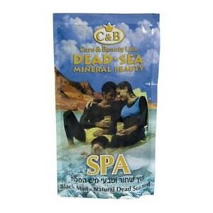 Dead Sea,C&B, Care & Beauty,Natural Mineral Black Mud Bag, 500g