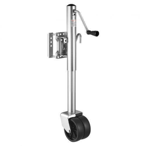 Trailer Jack with Wheel, 1500 lbs Load Capacity, Heavy Duty Swivel Boat Trailer