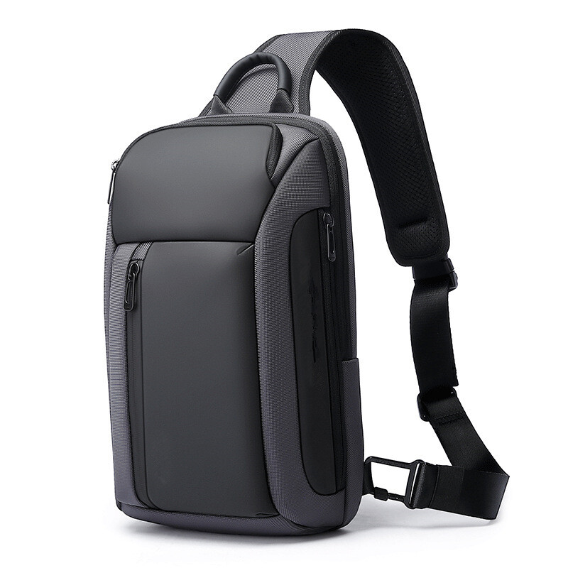 Crossbody bag Men’s shoulder bag TSA combination lock Anti-theft breast bag