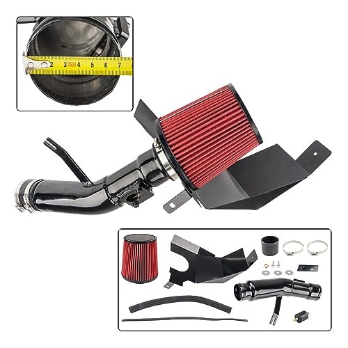 Cold Air Intake Kit with Filter Heat Shield for Civic 2016 2017 2018 2019 2020