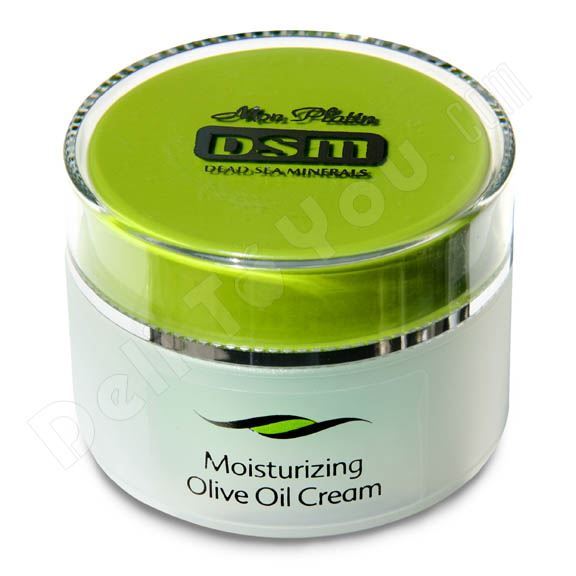 Mon Platin, DSM, Dead Sea Minerals, Moisturizing Olive Oil Cream, 1.7fl.oz/50ml