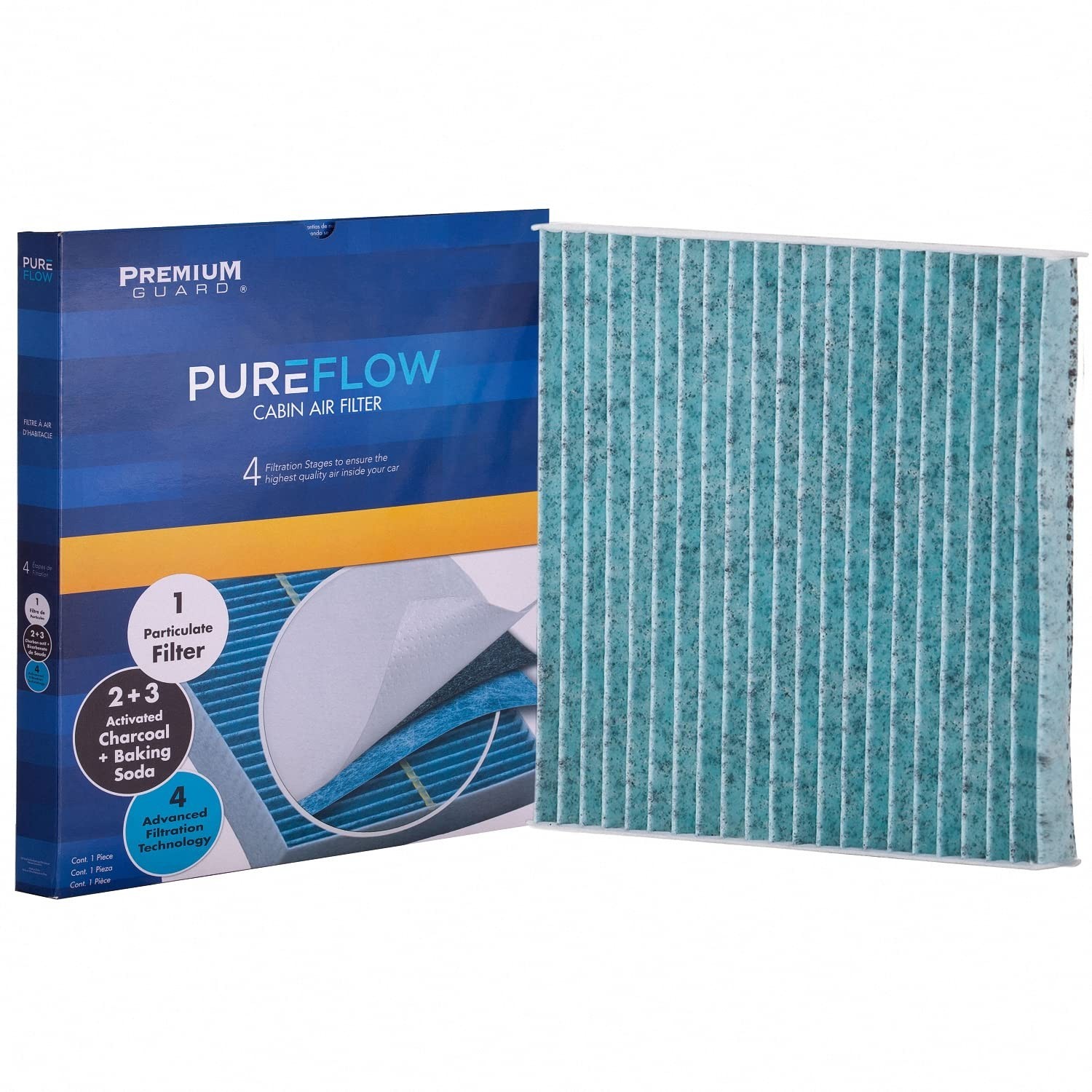 PUREFLOW PC9938X Cabin Air Filter | Fits 2014-2024 Mitsubishi Mirage 1.2L; 20…