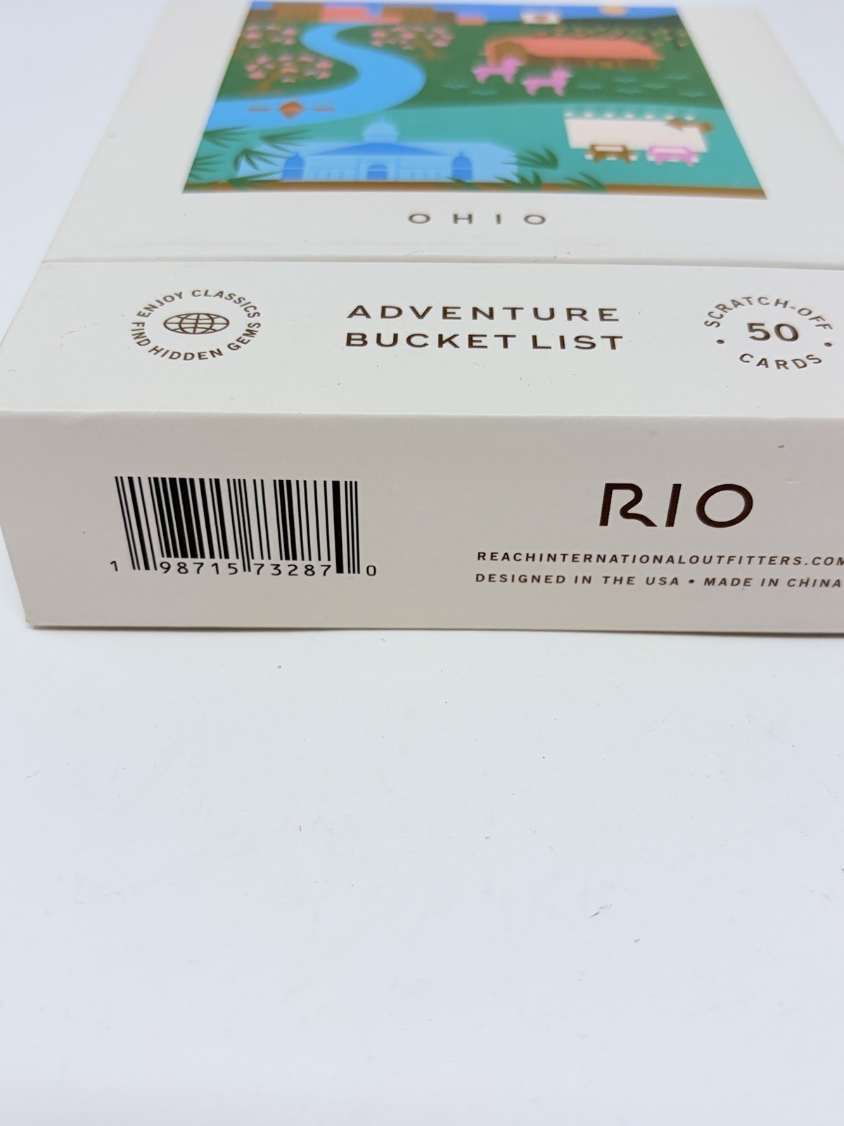 Ohio Adventure Bucket List Scratch Off Cards Rio Reach International Outfitters