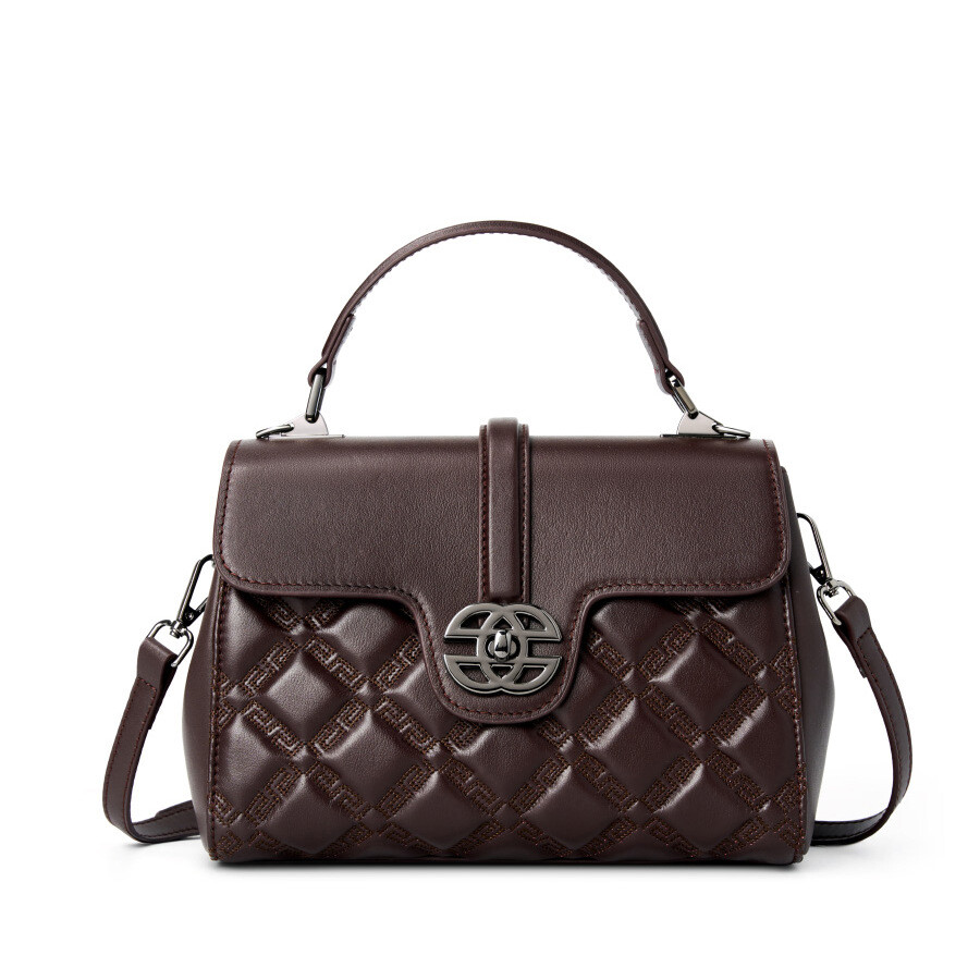 Bag Women’s New Commuter Leather Women’s Bag Large Capacity Mom Bag