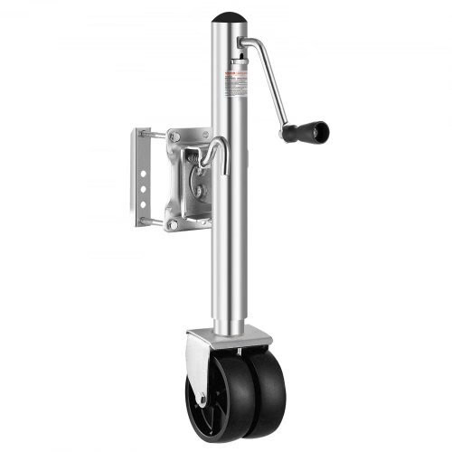 Trailer Jack with Wheel, 2000 lbs Load Capacity, Heavy Duty Swivel Boat Trailer