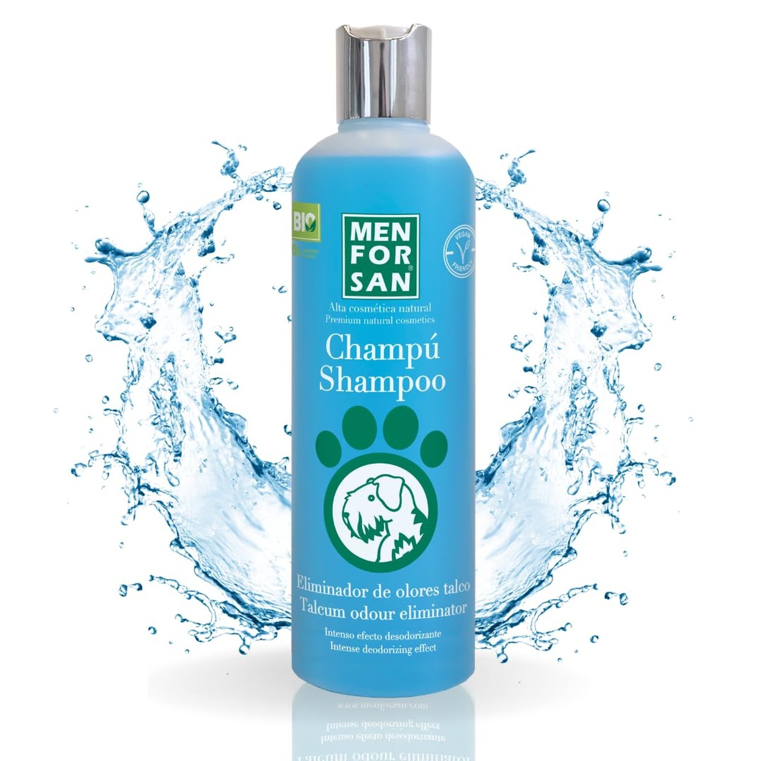 MENFORSAN Odor Eliminator 100% Natural Vegan-Friendly Shampoo for Dogs 10.15 …