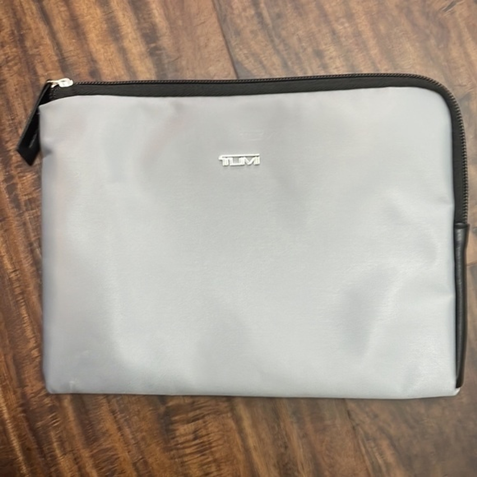 TUMI for Delta Bundle of Two Canvas Zip Travel Bag 8 x 6