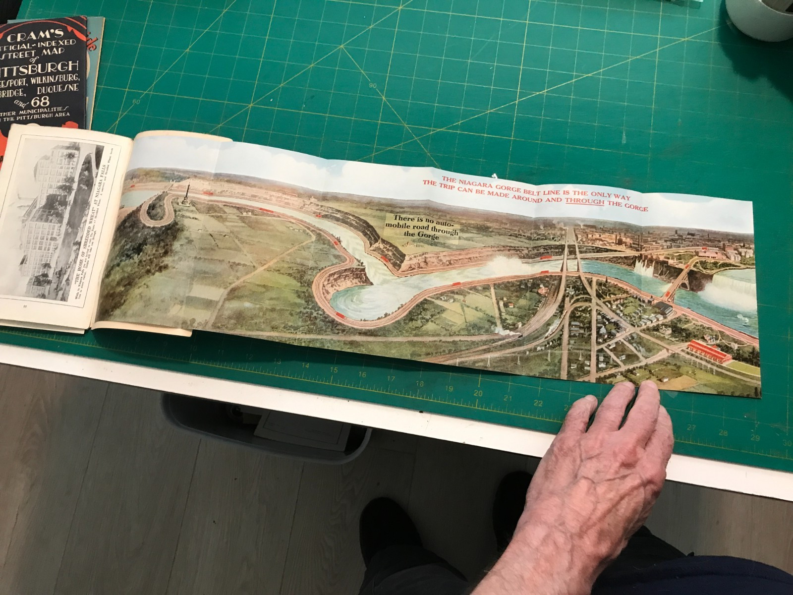 New Guide & Key to Niagara Falls, Toronto, Muskoka Lakes 1926