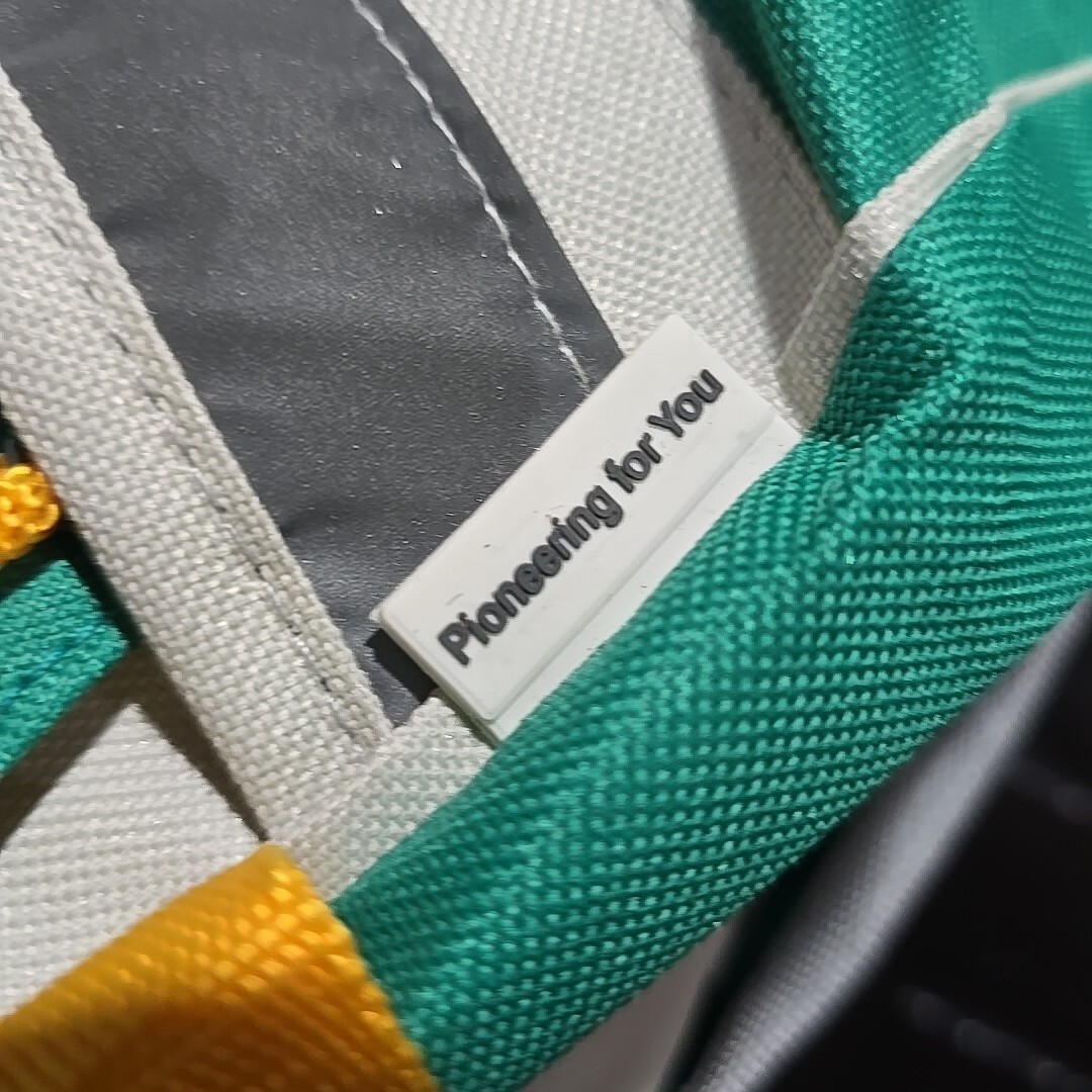 wilo pumps dortmund backpack green gray yellow advertising sports bags