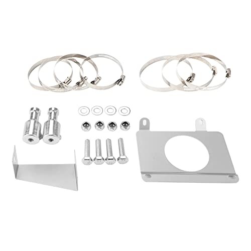 Cold Air Intake Filters System Kits Fit for Mustang 1989-1993 5.0L, Aluminum