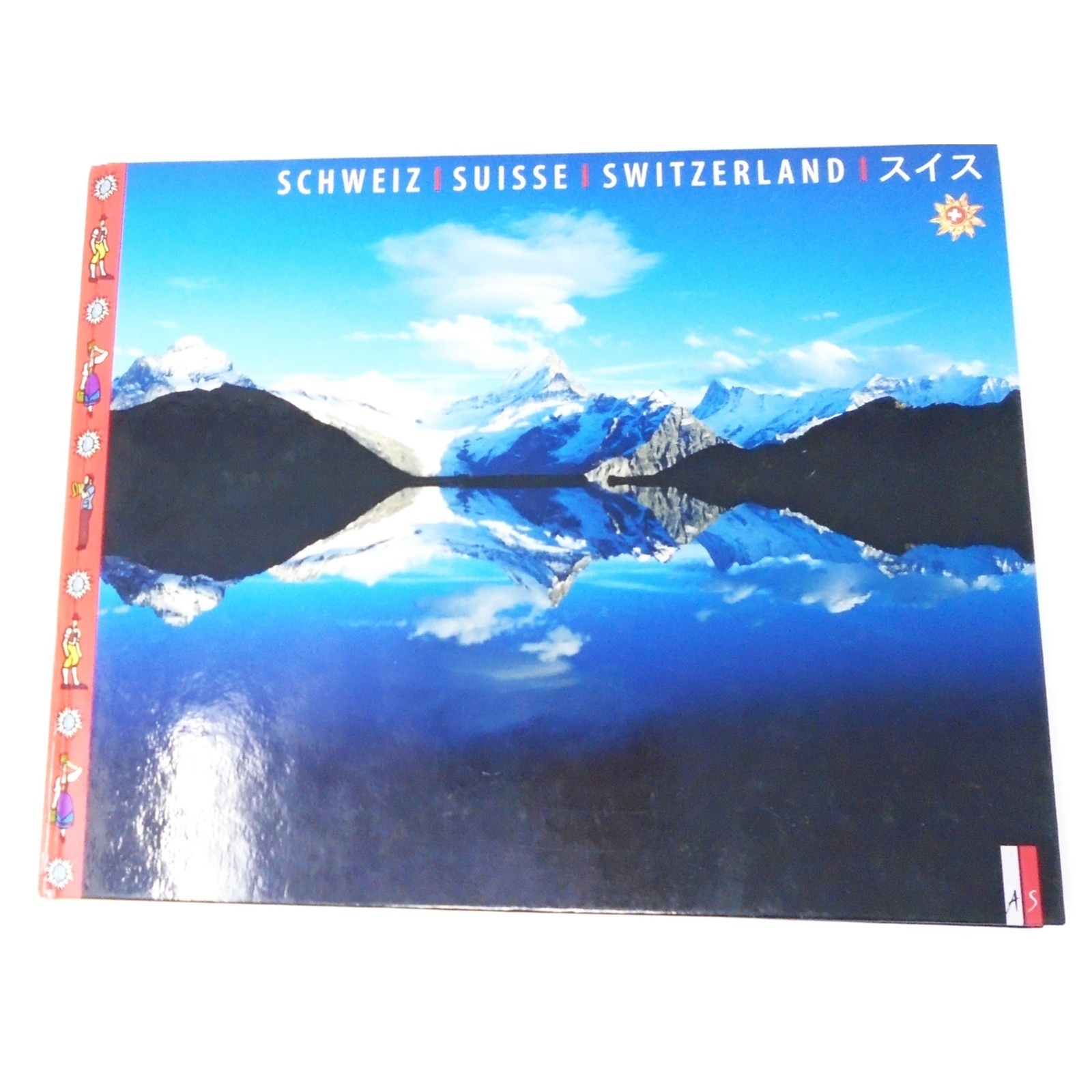 Switzerland Hardcover Large Book 4 Languages-Translations & Illustrations