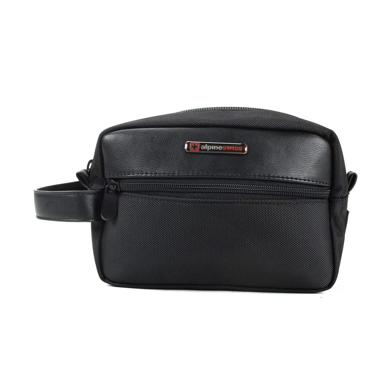 Alpine Swiss Hudson Travel Toiletry Bag Shaving Dopp Kit Case One S… Fast Ship